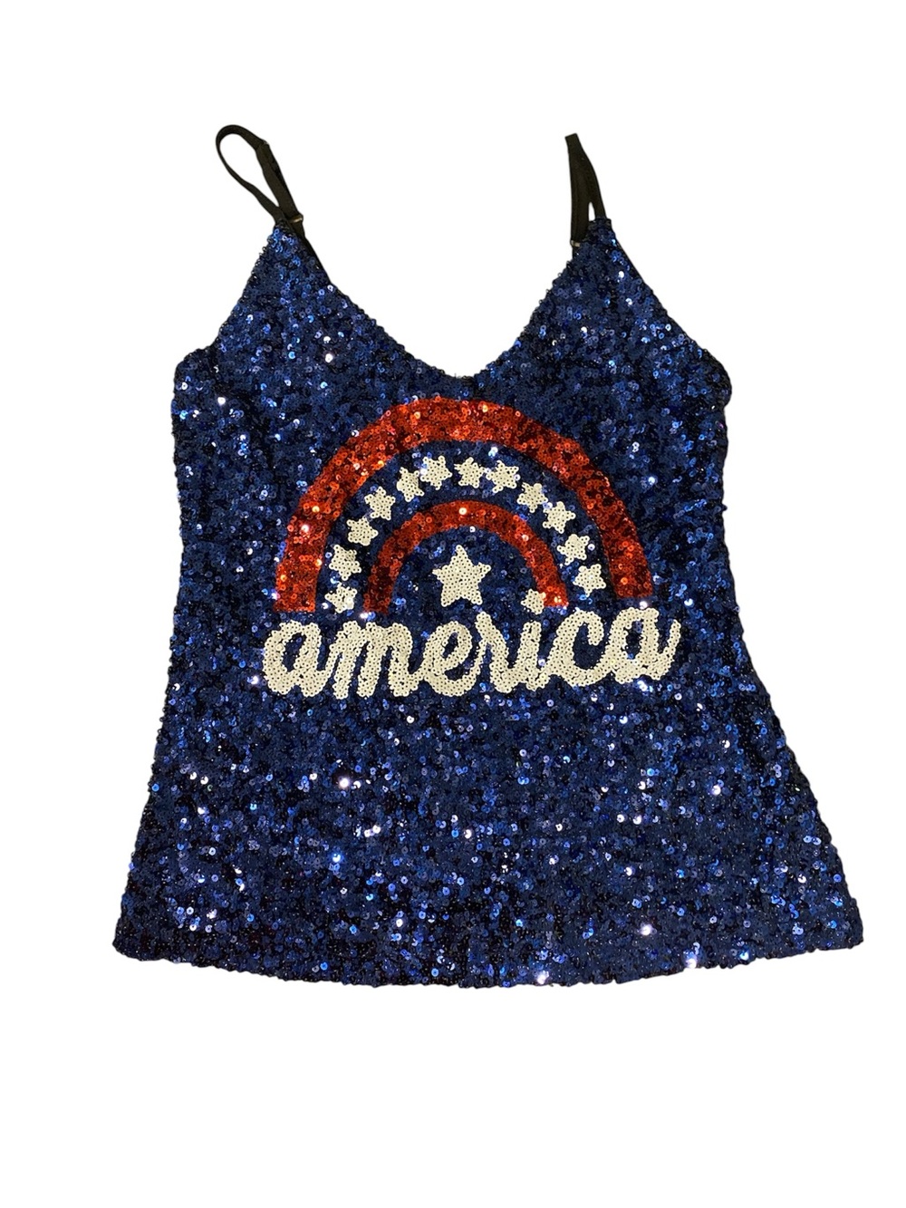 Third wish clothing patriotic women’s top size small